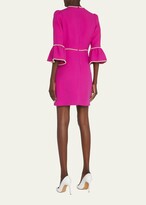 Thumbnail for your product : Andrew Gn Pearl-Trimmed Mini Dress
