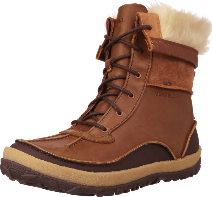 merrell boots brown