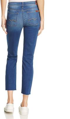 7 For All Mankind Roxanne Ankle Jeans in Manhattan 100% Exclusive