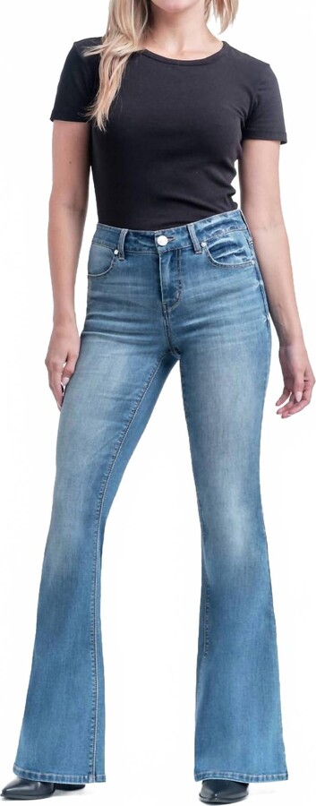 1822 Denim Mid-Rise Flare Jean In Jayden
