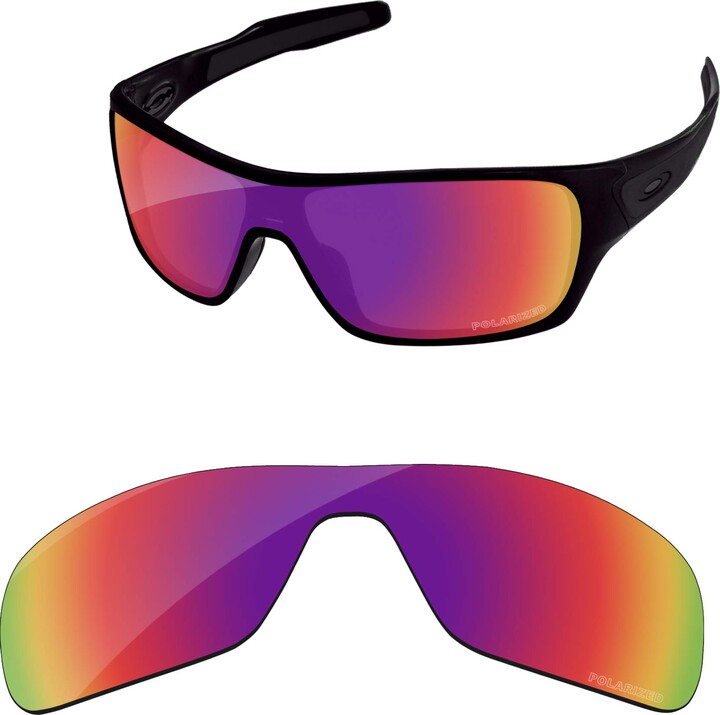 PapaViva Replacement Lenses for Oakley Turbine Rotor OO9307 Sunglasses