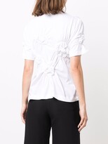 Thumbnail for your product : Simone Rocha gathered-detailing T-shirt