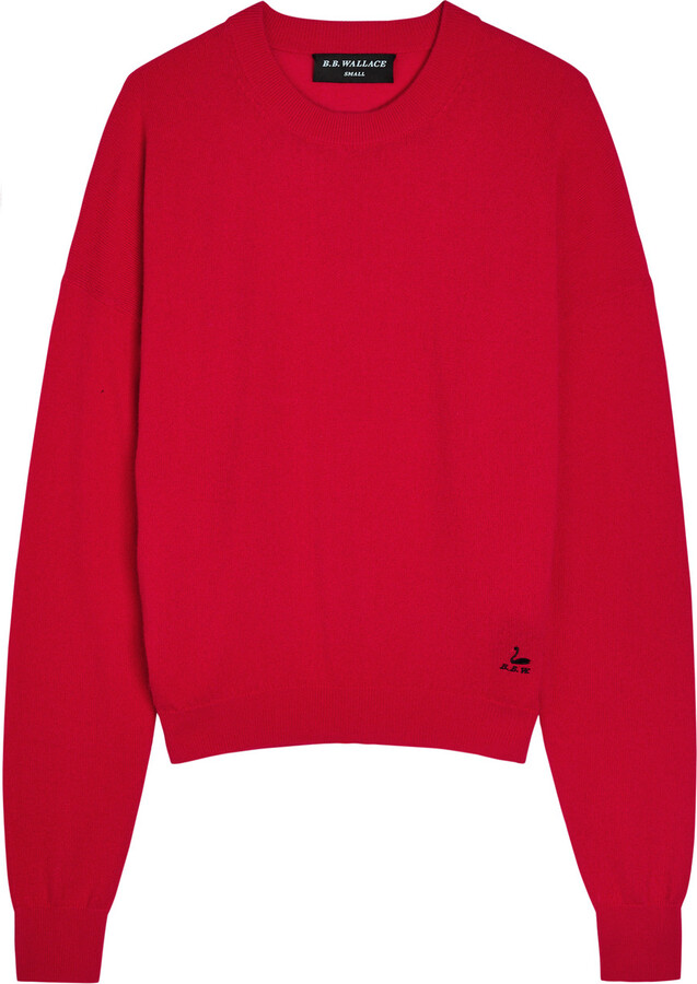 B.B. Wallace Morris Wool and Cashmere-blend Jumper