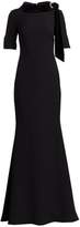 Thumbnail for your product : Badgley Mischka Mockneck Mermaid Gown