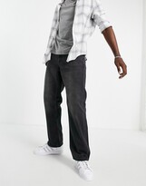 Thumbnail for your product : Topman baggy jeans in washed black