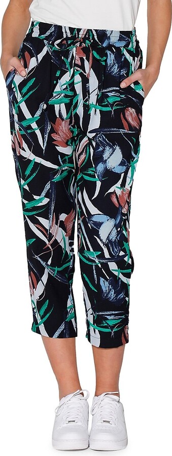 Floral Cropped Pants | Shop The Largest Collection | ShopStyle