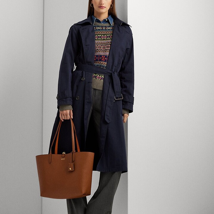 Ralph Lauren Women's Brown Tote Bags | ShopStyle