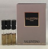 Thumbnail for your product : Valentino Uomo 30587 3 Valentino Uomo EDT Spray Vial Travel Sample Cologne Mini .05oz/1.5 ml Each Lot
