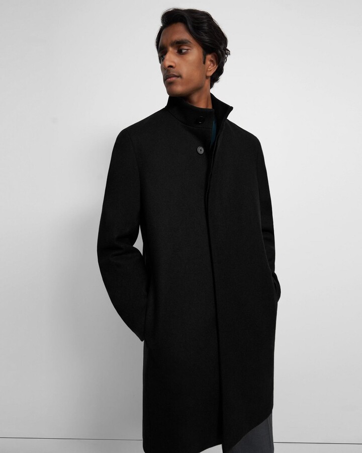 theory men's wool coats & jackets