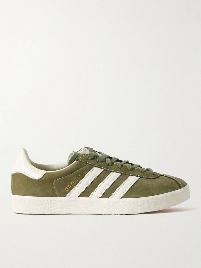 adidas Gazelle 85 Leather-Trimmed Suede Sneakers - ShopStyle