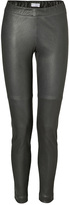 Thumbnail for your product : Brunello Cucinelli Leather Leggings