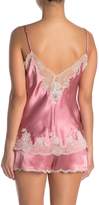 Thumbnail for your product : Josie Natori Lace Trim Silk Camisole