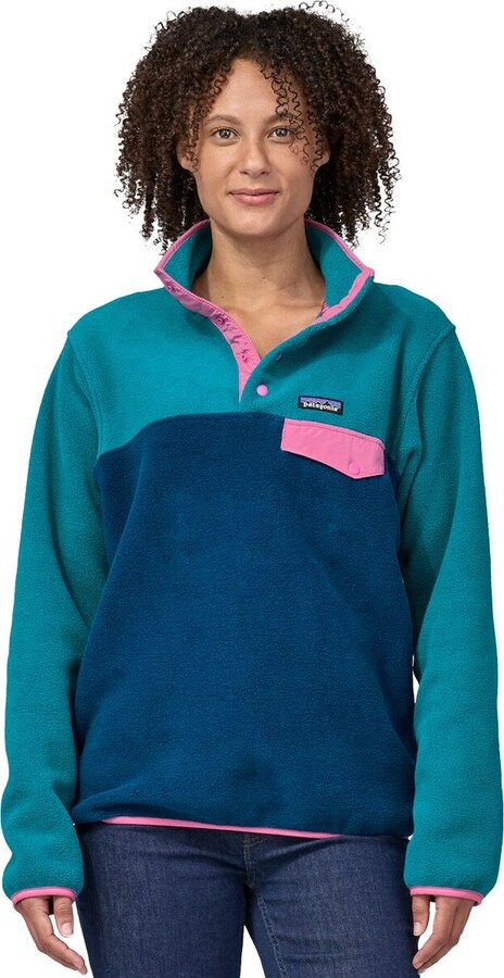 Patagonia Synchilla Lightweight Snap-T Fleece Pullover - Women's -  ShopStyle Casual Jackets