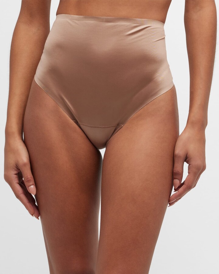 Spanx Ecocare Thong in Brown