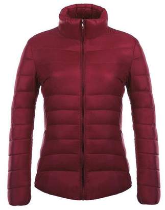 XFentech Winter Women's Down Puffer Jacket Packable Ultra Light Weight Coat