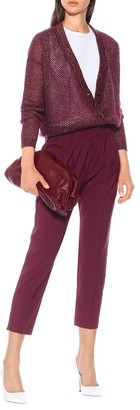 Brunello Cucinelli Stretch wool cropped pants