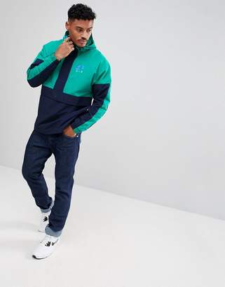 Nike Air Half Zip Jacket In Green 861634-370