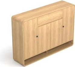 East Urban Home 1 Drawer 4 Cabinet Slab Shoe Cabinet Unique Vertical Slim Shoe Cabinet for Entryway Hallway