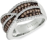 Thumbnail for your product : LeVian 14K Vanilla Gold®, Chocolate Diamond® & Vanilla Diamond® Studded Ring