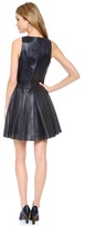 Thumbnail for your product : Rebecca Minkoff Liv Perforated Leather Dress
