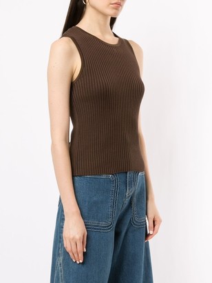 Chanel Pre Owned 1998 Sleeveless Knit Top
