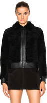 Thumbnail for your product : Saint Laurent Lamb Shearling Bomber Jacket