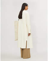 Thumbnail for your product : Jil Sander Louise oversized satin midi dress