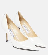 Thumbnail for your product : Jimmy Choo Love 85 patent leather pumps
