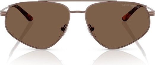 Emporio Armani Pilot Frame Sunglasses