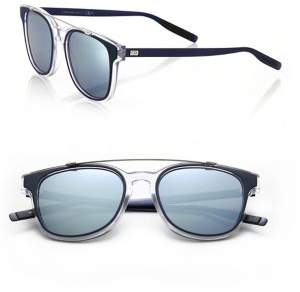 Christian Dior Black Tie 211S 52MM Mirror Sunglasses