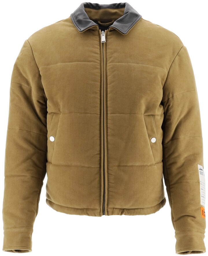 Mens Cotton Jacket No Collar | Shop the world's largest collection of  fashion | ShopStyle