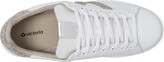Thumbnail for your product : Victoria Tennis Leather Glitter V (Blanco) Women's Shoes