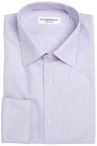 Thumbnail for your product : Yves Saint Laurent 2263 Yves Saint Laurent lavender cotton striped button front shirt