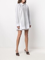Thumbnail for your product : Alexander Wang Sequin Striped Shirt Dress