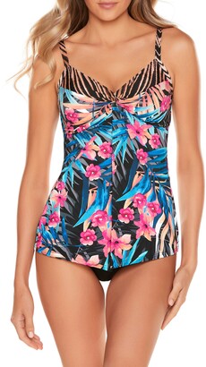 Miraclesuit Tropica Love Knot Tankini Top