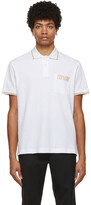Thumbnail for your product : Versace Jeans Couture White Logo Polo