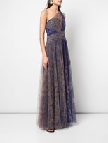 Thumbnail for your product : Marchesa One Shoulder Dress