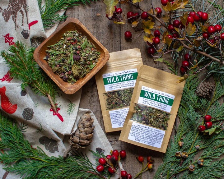 Wild Thing - Organic Loose-Leaf Medicinal Herbal Tea | A Nourishing, Invigorating Organic Herbal Tea Blend Full Of Wild & Woodsy Things
