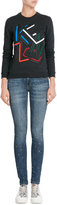 Thumbnail for your product : Current/Elliott Studded Skinny Jeans
