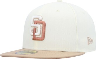 New Era Men's San Diego Padres Batting Practice Brown 59Fifty Fitted Hat