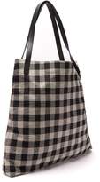 Thumbnail for your product : Mansur Gavriel Hobo Oversized Canvas Tote Bag - Womens - Black Multi
