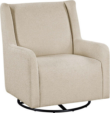 Latitude Run Upholstered Swivel Glider
