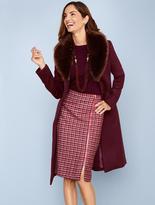 Thumbnail for your product : Talbots Snowflake Plaid Pencil Skirt