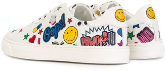 Anya Hindmarch stickers allover sneakers