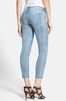 Thumbnail for your product : Mother 'The Looker' Frayed Crop Skinny Jeans (Spreading Rumors)