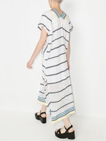 Thumbnail for your product : Lemlem Kediri stripe-pattern kaftan dress