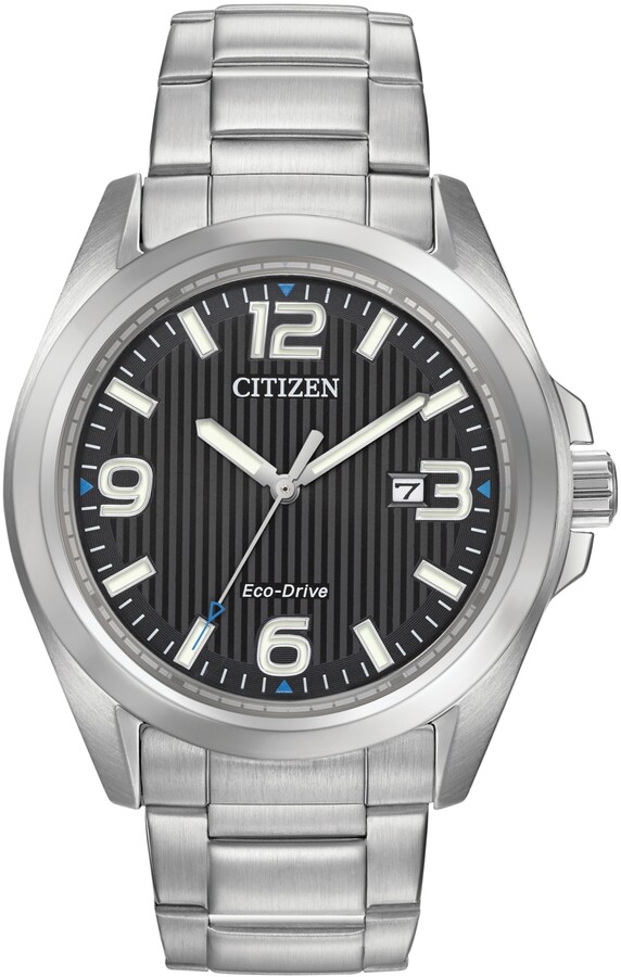 Citizen Men's Eco-Drive Stainless Steel Bracelet Watch 43mm AW1430-86E