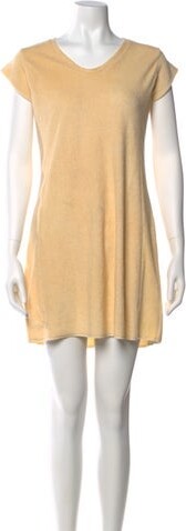 Gil Rodriguez Scoop Neck Mini Dress