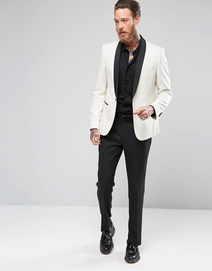 ASOS Slim Tuxedo Jacket - ShopStyle