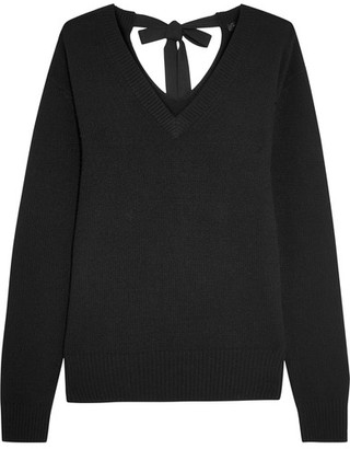 Joseph Tie-back Cashmere Sweater - Black